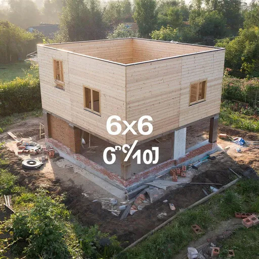 как построить дом 6 6